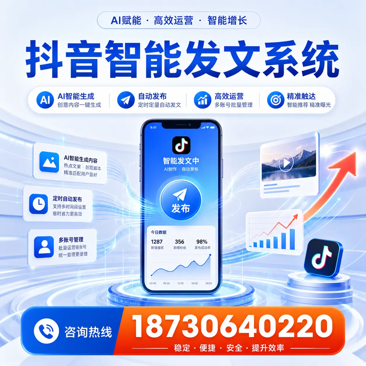 如何通过抖音智能发文系统提升 东城 企业的市场竞争力